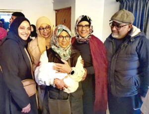 Najma Mohamed and family