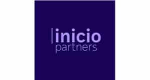 Inicio Partners logo with light purple text on a dark blue background, featuring a clean and modern design.