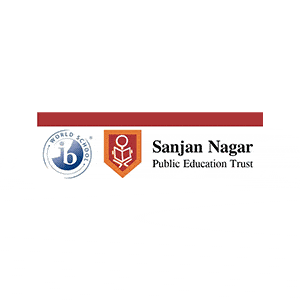 Logo of Sanjan Nagar Public Education Trust with IB World School badge