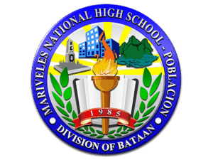 Logo of Mariveles National High School - Poblacion, Division of Bataan, established in 1985