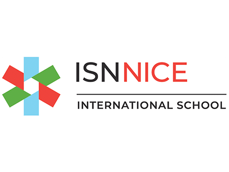 ISN Nice International School Logo Logo of ISN Nice International School with a colorful geometric symbol and bold text reading “ISN NICE International School.”