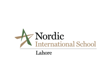 Nordic International School Lahore – Empowering Through Kindness and Community Nordic International School Lahore logo with text and leaf icon