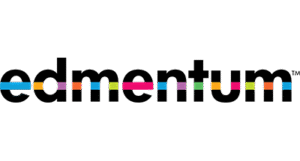 Edmentum logo with a vibrant and colorful design, featuring blocks of different colors.