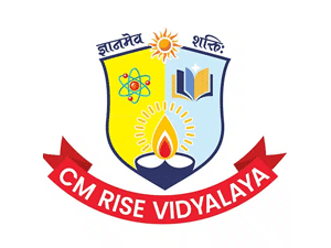 CM RISE Vidyalaya logo – symbol of innovation, knowledge, and empowerment in public education.