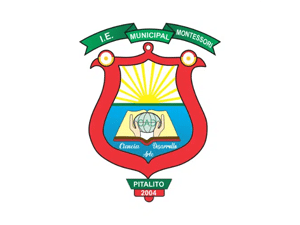 Logo of Institución Educativa Municipal Montessori Pitalito with motto Ciencia y Desarrollo