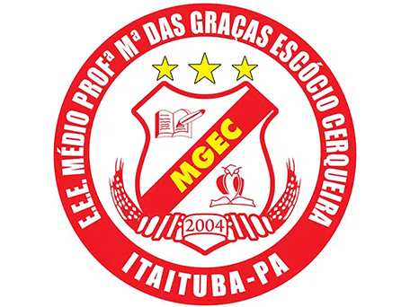 E.E.E. Médio Profª Mª das Graças Escócio Cerqueira School Logo – Itaituba, PA E.E.E. Médio Profª Mª das Graças Escócio Cerqueira MGEC school logo Itaituba PA