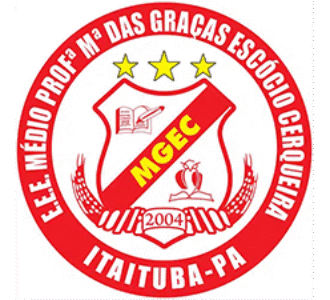 E.E.E. Médio Profª Mª das Graças Escócio Cerqueira MGEC school logo Itaituba PA