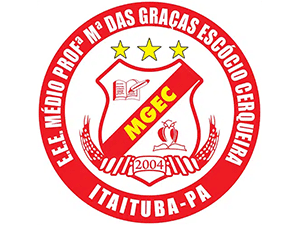 E.E.E. Médio Profª Mª das Graças Escócio Cerqueira MGEC school logo Itaituba PA