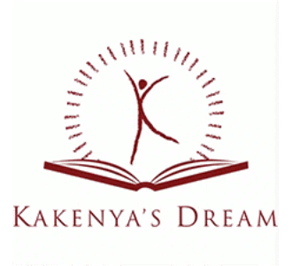 Logo of Kakenya’s Dream featuring a stylized figure emerging from an open book, symbolizing girls’ empowerment through education and leadership in Kenya.