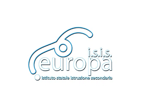 ISIS Europa secondary school logo ISIS Europa Istituto Statale Istruzione Secondaria logo