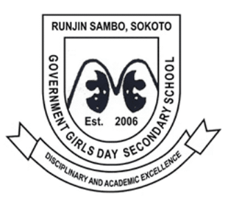 Government Girls Day Secondary School Runjin Sambo Sokoto logo with emblem and motto “Disciplinary and Academic Excellence”