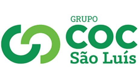 Grupo COC São Luís logo in green text with circular emblem