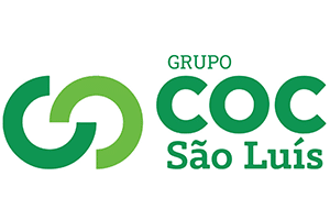 Grupo COC São Luís logo in green text with circular emblem
