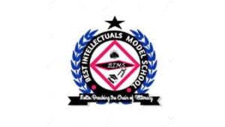Best Intellectuals Model School badge.