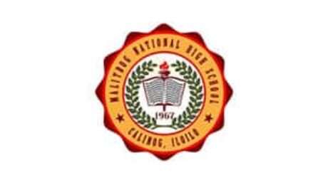 Alimbong National High School seal.