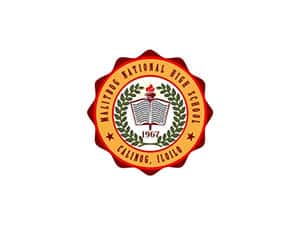 Alimbong National High School seal.
