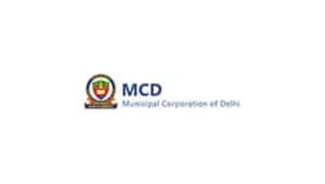 MCD (Municipal Corporation of Delhi) logo.