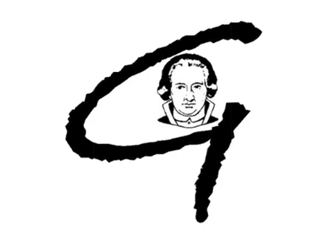 G logo Stylized letter “G” with a portrait illustration.