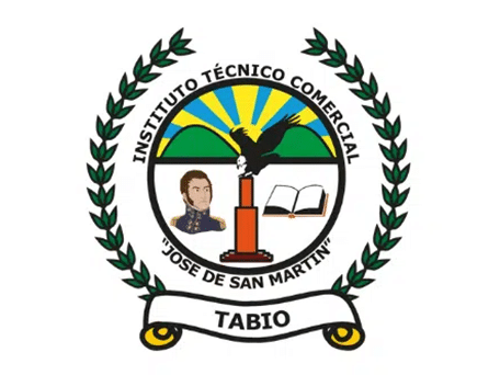 Instituto Técnico Comercial “José de San Martín” Tabio crest.