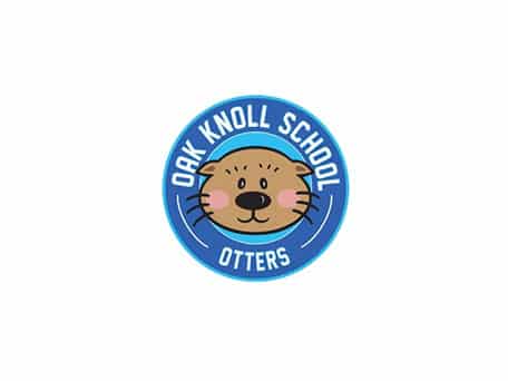 Oak Knoll School Otters badge.