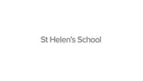 St Helen’s School wordmark.