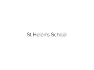 St Helen’s School wordmark.