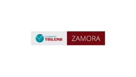 Fundación Trilema and Zamora logos.