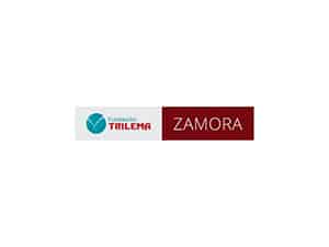 Fundación Trilema and Zamora logos.