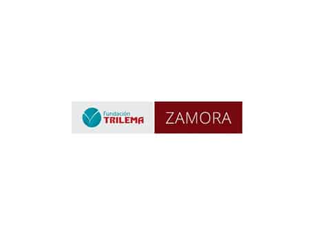 Fundación Trilema and Zamora logos.