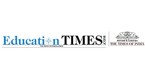 Education Times logo with branding from The Times of India featuring blue and black typography