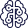 Circular abstract logo icon featuring interconnected curved lines in a geometric design
