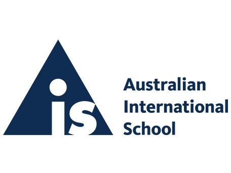 Official logo of Australian International School featuring the AIS emblem and school name.