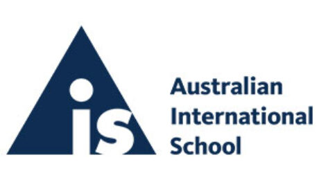 Official logo of Australian International School featuring the AIS emblem and school name.