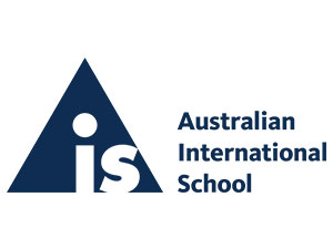 Official logo of Australian International School featuring the AIS emblem and school name.