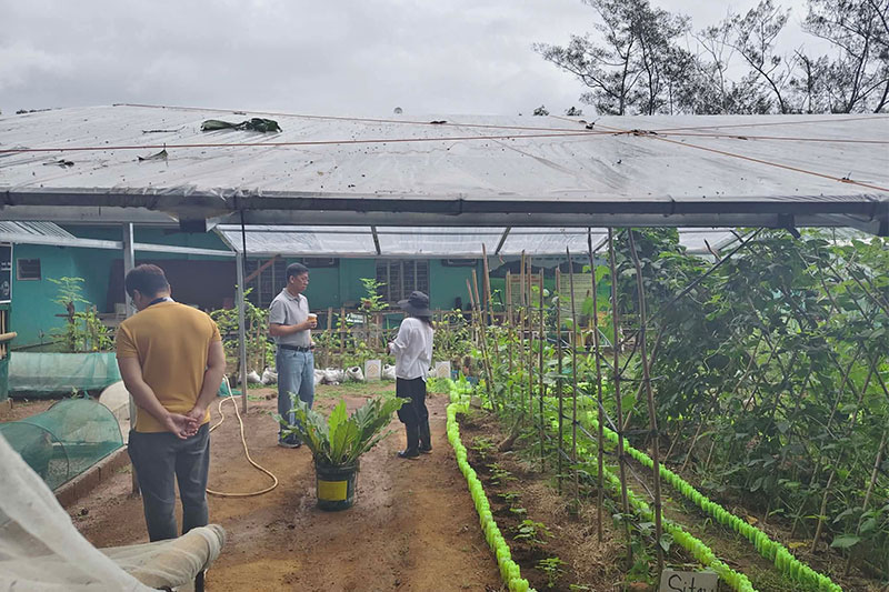 School garden and sustainable agriculture project supporting hands-on learning at Cabog Cabog Integrated School