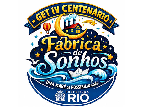 GET IV Centenário Fábrica de Sonhos logo representing innovative education, creativity and student development in Rio de Janeiro