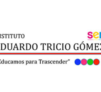 Instituto Eduardo Tricio Gómez logo featuring the tagline “Educamos para Trascender” and SER educational branding.