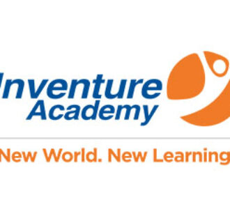 Inventure Academy logo with the tagline 'New World. New Learning.