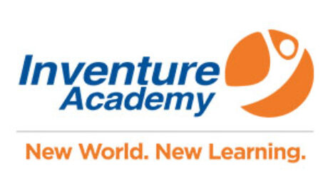 Inventure Academy logo with the tagline 'New World. New Learning.