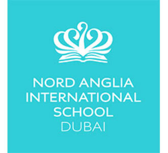 Official logo of Nord Anglia International School Dubai featuring the school's emblem and name.