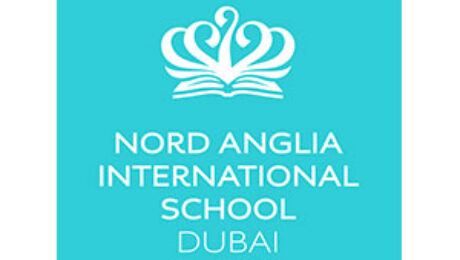 Official logo of Nord Anglia International School Dubai featuring the school's emblem and name.