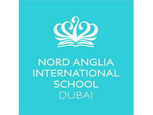 Official logo of Nord Anglia International School Dubai featuring the school's emblem and name.