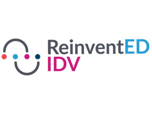 ReinventED IDV logo representing innovation, digital learning, educational transformation and future-focused student development