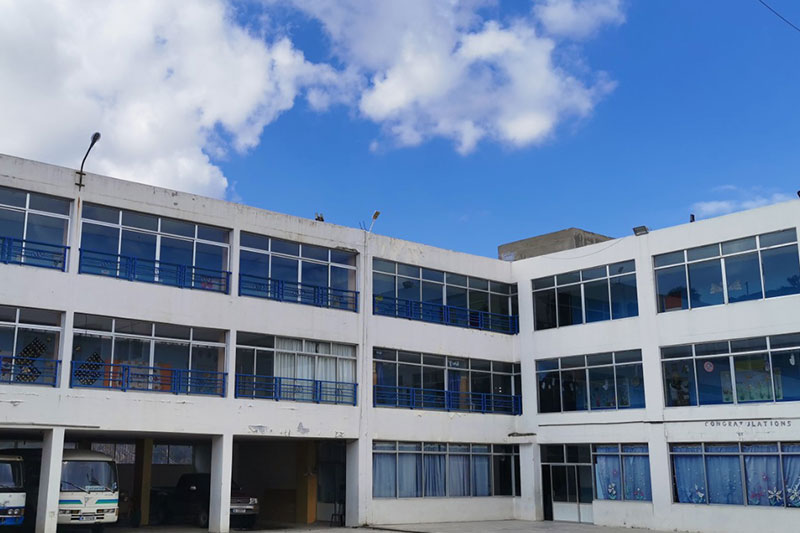 Wadi Al Azhar School campus building featuring modern educational facilities and learning spaces