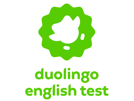 Quality English Test logo featuring a green badge with a white thumbs-up icon.